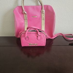 Juicy Couture Mini Satchel and weekend bag.